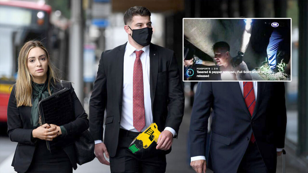 Nrl Star Curtis Scott Wins Right To Carry Taser Gun At All Times As Protection From Police